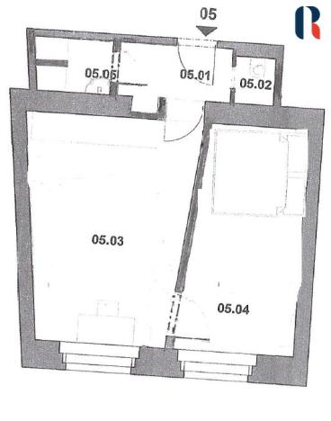 Pronájem bytu 2+kk, Praha - Libeň, Davídkova, 38 m2