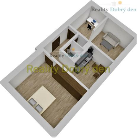 Pronájem bytu 2+1, Opava, Hany Kvapilové, 52 m2