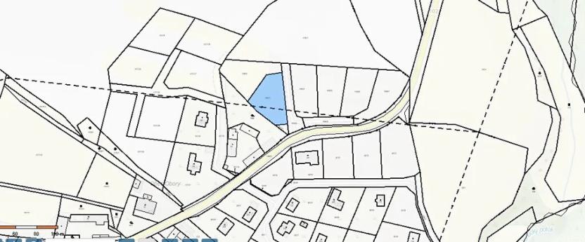 Prodej pozemku pro bydlení, Obory, 1183 m2