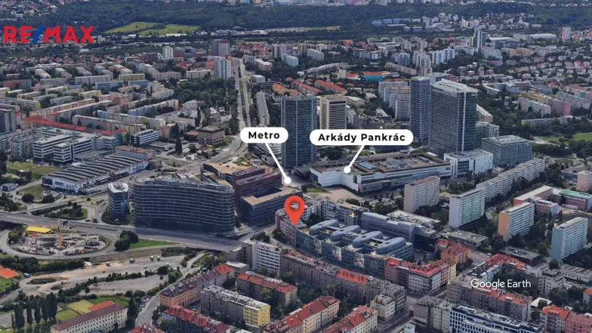 Pronájem kanceláře, Praha - Nusle, Hvězdova, 82 m2