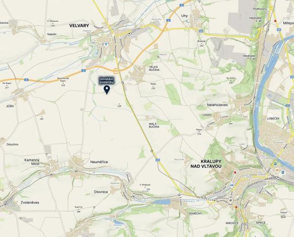 Prodej pole, Velvary, 21483 m2