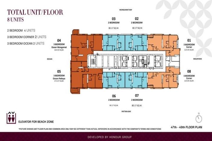 Prodej apartmánu, Pattaya, 56 m2