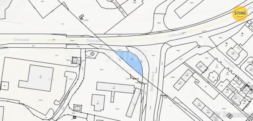 Prodej komerčního pozemku, Ostrava - Hrušov, 673 m2