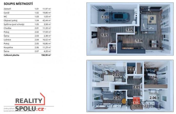 Prodej rodinného domu, Pečky - Velké Chvalovice, Za Statkem, 166 m2