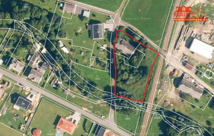 Prodej pozemku pro bydlení, Červená Voda - Dolní Orlice, 2275 m2