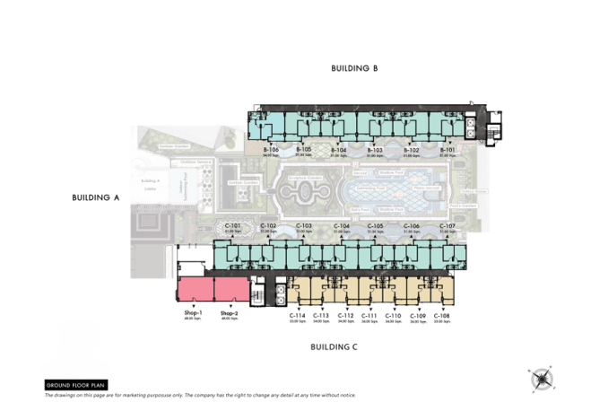Prodej apartmánu, Pattaya, 35 m2