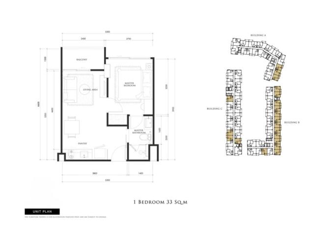 Prodej apartmánu, Pattaya, 35 m2
