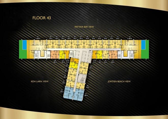 Prodej apartmánu, Pattaya, 29 m2