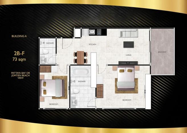 Prodej apartmánu, Pattaya, 29 m2