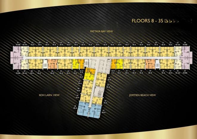 Prodej apartmánu, Pattaya, 29 m2