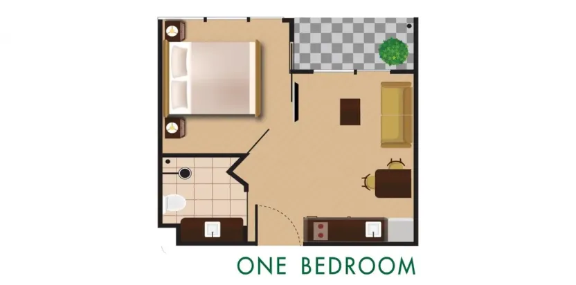 Prodej apartmánu, Pattaya, 26 m2