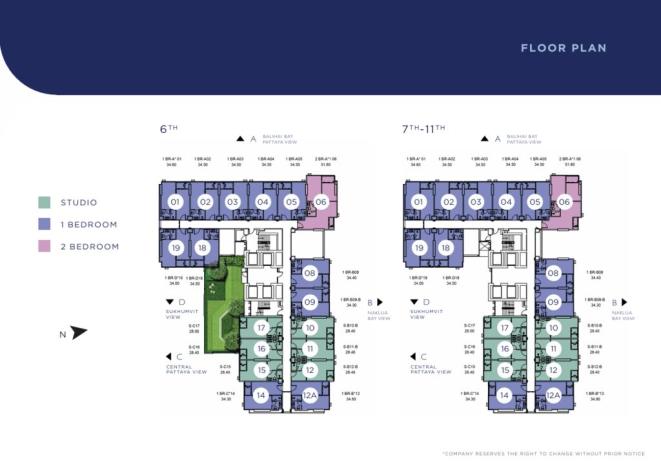 Prodej apartmánu, Pattaya, 26 m2