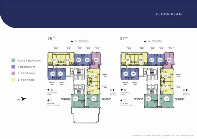 Prodej apartmánu, Pattaya, 26 m2