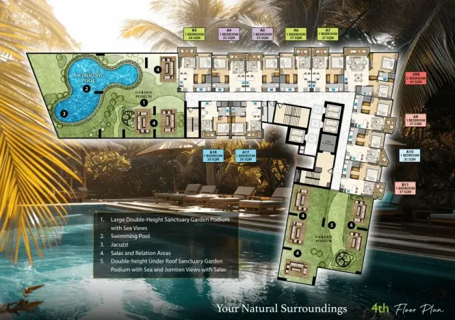 Prodej apartmánu, Pattaya, 38 m2