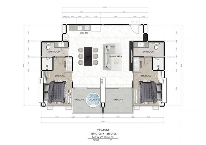 Prodej apartmánu, Pattaya, 31 m2