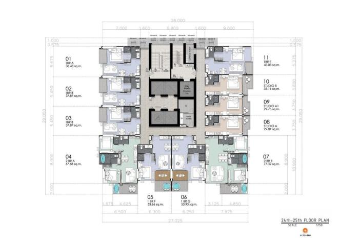 Prodej apartmánu, Pattaya, 31 m2