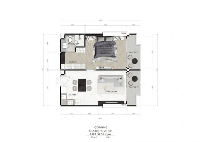 Prodej apartmánu, Pattaya, 31 m2