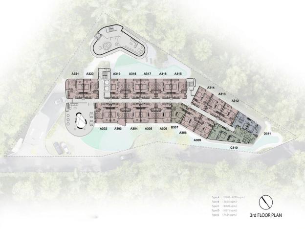 Prodej apartmánu, Pattaya, 45 m2