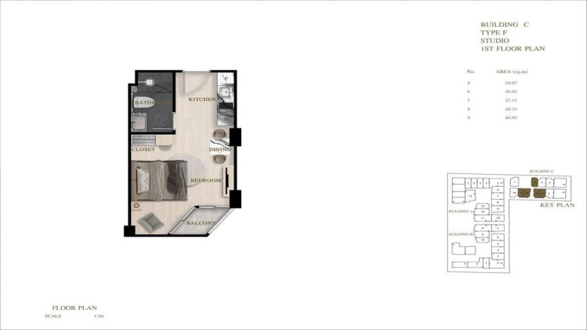 Prodej apartmánu, Pattaya, 33 m2