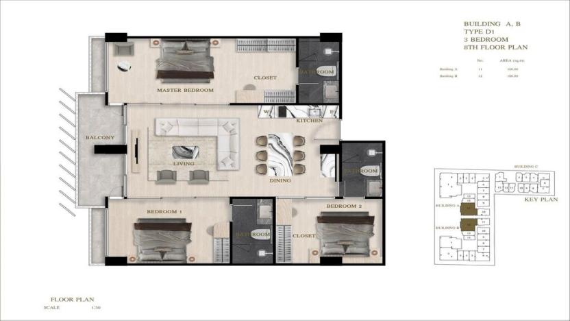 Prodej apartmánu, Pattaya, 33 m2