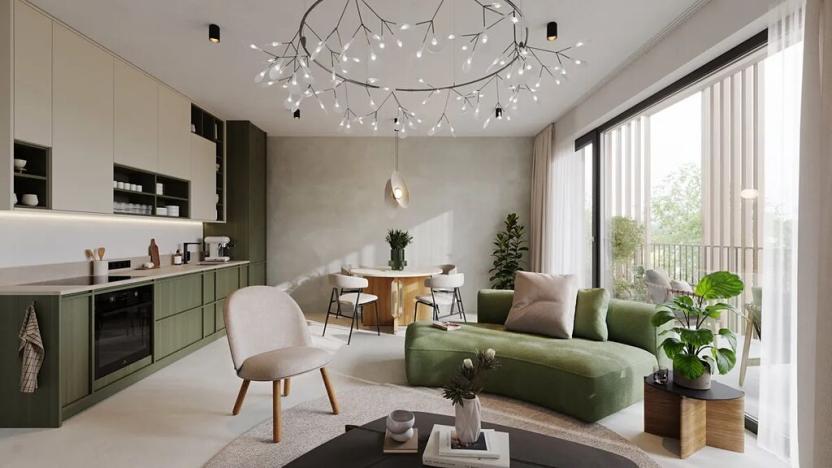 Prodej bytu 1+kk, Praha - Kbely, K Vinoři, 32 m2