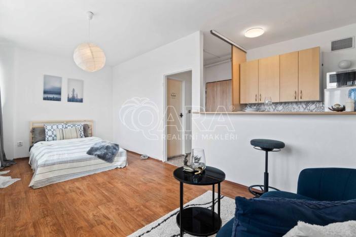 Prodej bytu 1+kk, Praha - Strašnice, Černokostelecká, 26 m2