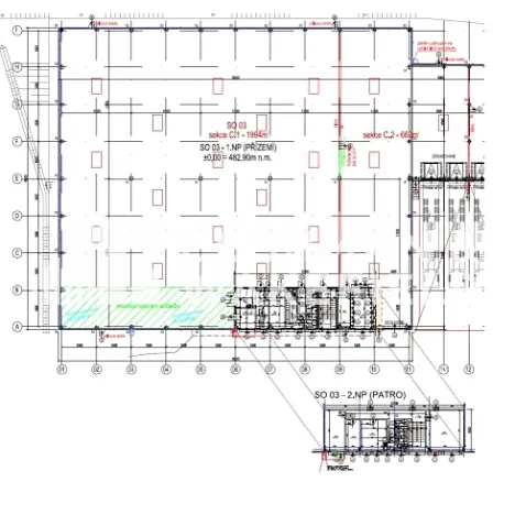 Pronájem skladu, Divišov, 10725 m2