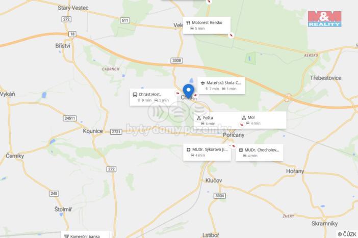 Prodej rodinného domu, Chrást, 138 m2