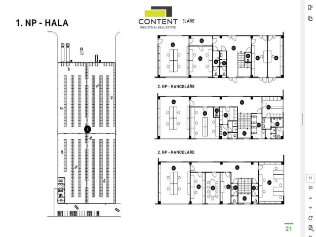 Pronájem skladu, Zlín, Rybníky VII, 1000 m2