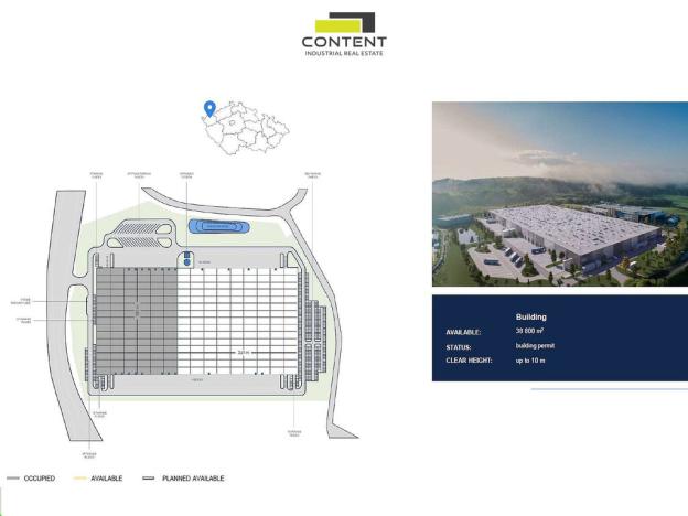 Pronájem výrobních prostor, Ostrov - Dolní Žďár, 10000 m2