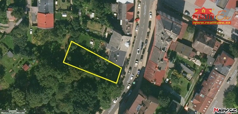 Prodej pozemku pro bydlení, Náchod, Komenského, 440 m2