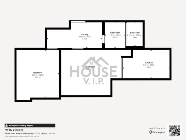 Pronájem bytu 2+kk, Praha - Karlín, Sokolova, 60 m2