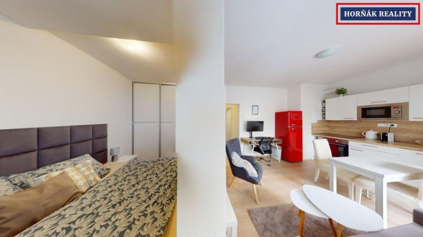 Pronájem bytu 1+kk, Brno - Královo Pole, Košinova, 35 m2
