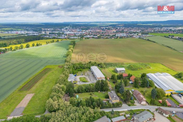 Pronájem komerčního pozemku, Rakovník, Huřviny, 1000 m2