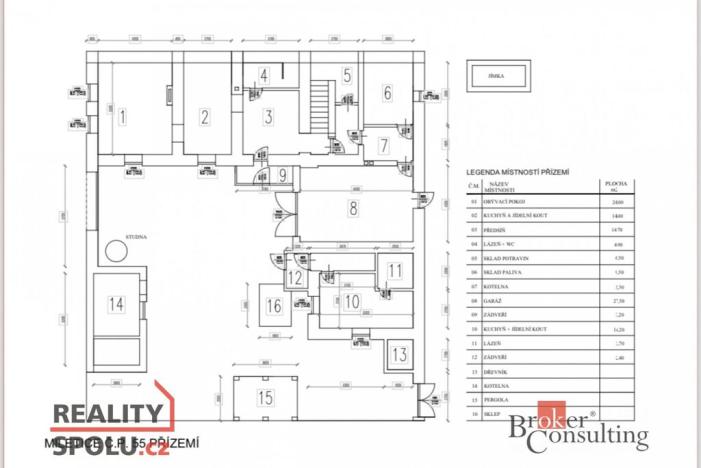 Prodej rodinného domu, Černuc - Miletice, 230 m2