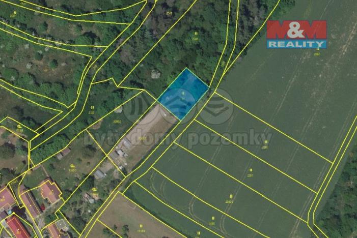 Prodej zahrady, Chabeřice - Holšice, 670 m2
