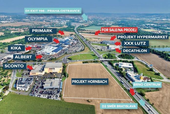 Prodej komerčního pozemku, Modřice, 40000 m2