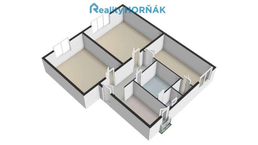 Prodej bytu 3+1, Bechyně, Na Libuši, 55 m2
