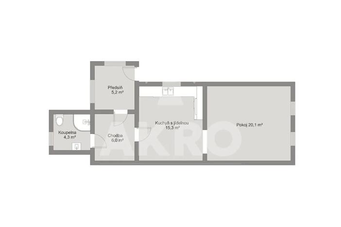 Prodej rodinného domu, Velký Osek, Revoluční, 50 m2