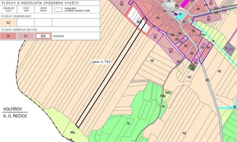 Prodej pozemku pro bydlení, Mysletice, 13776 m2