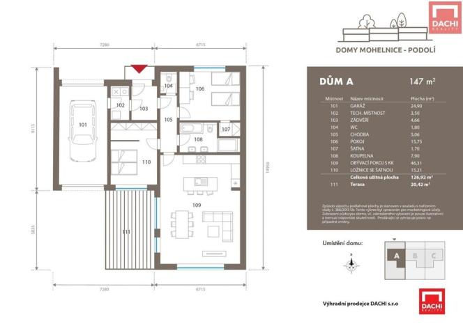 Prodej rodinného domu, Mohelnice, 147 m2
