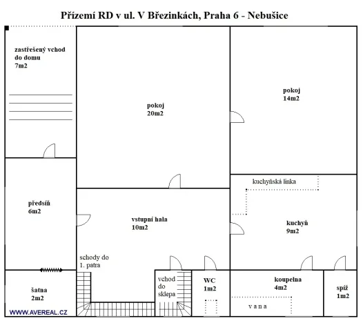 Prodej rodinného domu, Praha - Nebušice, V březinkách, 221 m2