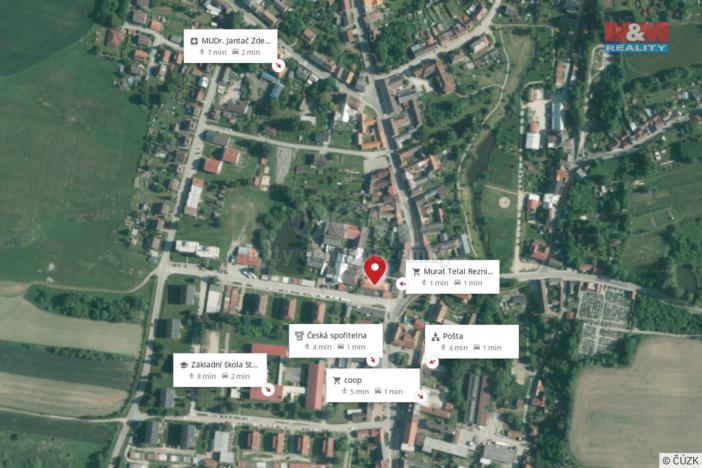 Prodej restaurace, Studená, Tyršova, 879 m2