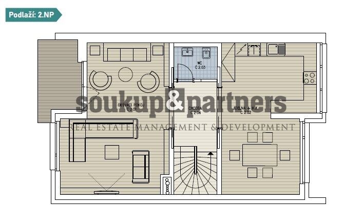 Pronájem rodinného domu, Praha - Háje, V Hájích, 220 m2
