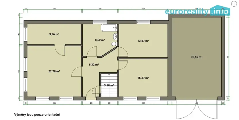 Prodej rodinného domu, Stráž - Bonětičky, 112 m2