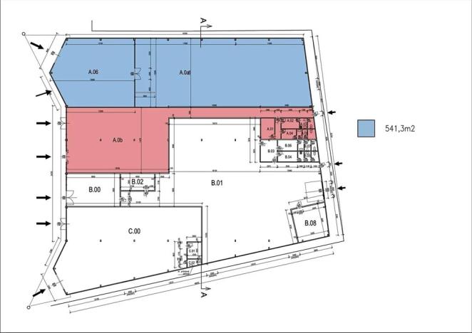 Pronájem výrobních prostor, Kolín, Havlíčkova, 541 m2