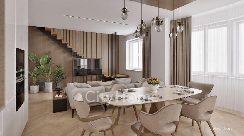 Prodej bytu 6+kk a větší, Praha - Smíchov, Na Václavce, 231 m2