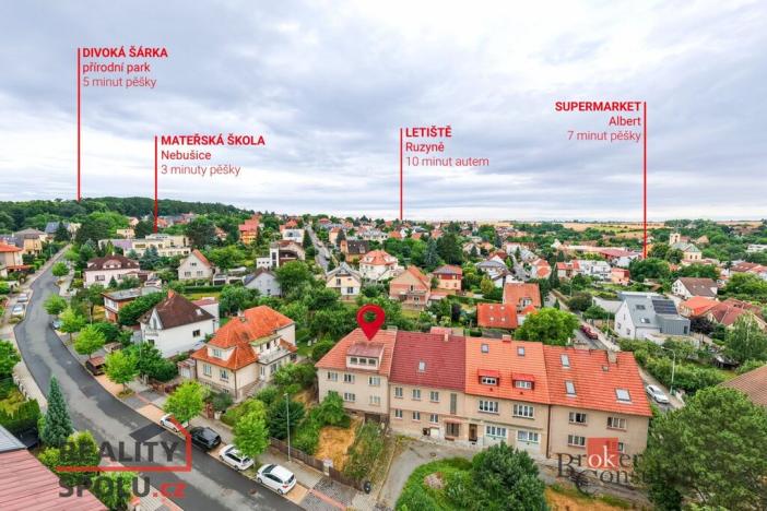 Prodej vily, Praha - Nebušice, Nad Želivkou, 248 m2