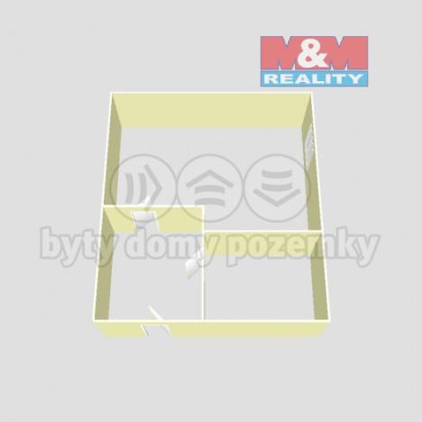 Prodej bytu 1+kk, Praha - Kobylisy, 23 m2