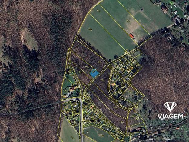 Prodej lesa, Vráž, 650 m2